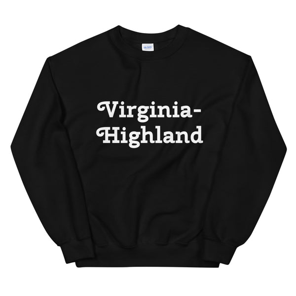 Virginia-Highland Sweatshirt (Black)