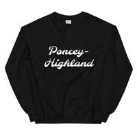 Poncey-Highland Sweatshirt (Black)