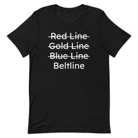 No Line but the Beltline T-Shirt (Black)