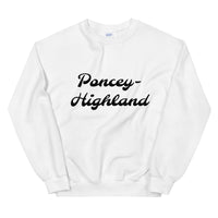 Poncey-Highland Sweatshirt (White)