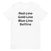 No Line but the Beltline T-Shirt (White)