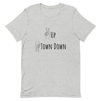 Peace Up, A-Town Down T-Shirt (Grey)