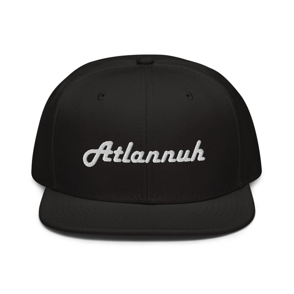 Atlannuh™ Snapback Hat (Black)