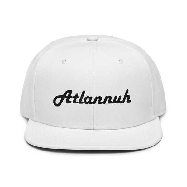 Atlannuh™ Snapback Hat (White)